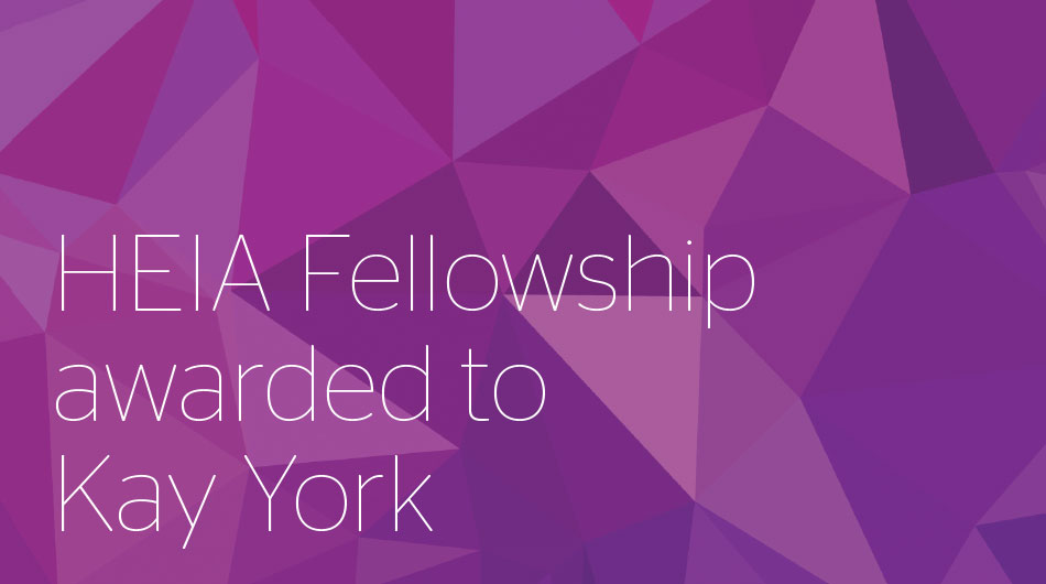 HEIA Fellowship awarded to Kay York